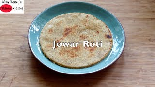 Jowar Atta Roti Recipe  Weight Loss Roti  Skinny Recipes [upl. by Jemie]