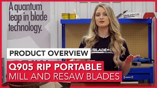 Sawbladecom and the Q905 Saw Mill Band Saw Blade [upl. by Adnuhsat]