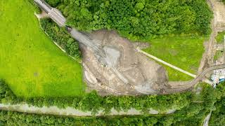 Bennerley Viaduct Nottinghamshire Ramp LUF Phase 1 Timelapse by Paul Atherley [upl. by Maressa706]