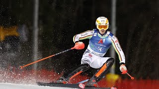 AUDI FIS Ski World Cup  Mens night slalom  Schladming AUT Jan 24 2024 2nd run [upl. by Rupert]