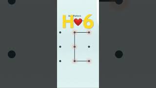 H❤6 Pattern LOCK🔒🔒🔒shortyoutubeshortstrending shortsn [upl. by Nilyam]