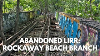 This is the Abandoned Rockaway Branch of the LIRR in 2024 [upl. by Ejroj]