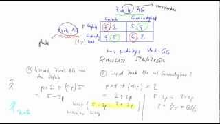 Gemischte Strategie Spieltheorie [upl. by Ping]