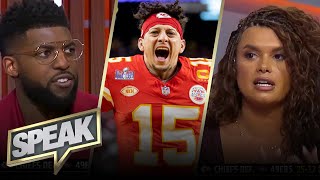 Is Patrick Mahomes the most talented athlete ever Chiefs run the greatest ever  NFL  SPEAK [upl. by Gnah]