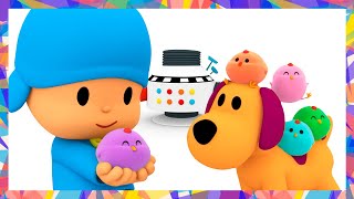 🐤 POCOYO in ENGLISH  Learn Colors With Colourful Chicks  Full Episodes VIDEOS and CARTOONS [upl. by Ellemrac]