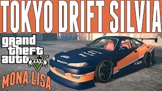 GTA 5 Fast amp Furious Tokyo Drift Nissan Silvia S15 quotMona Lisaquot Drifting  GTA 5 Mods [upl. by Wilton]