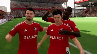 EA SPORTS FC 24 Salford City 3 Bradford City 1 [upl. by Veronica]