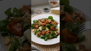 Ensalada de otoño con calabaza asada [upl. by Nauqit352]