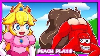 👑 ESCAPE SCARY POOPMAN  Peach Plays Doodieman [upl. by Hagen]