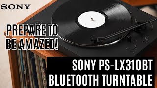 Transform Your Vinyl Experience with Sony PSLX310BT [upl. by Nareik]