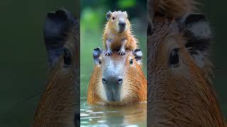 JawDropping 😲 H2OhMyGosh Capybaras Subaquatic Lifestyle Breaks Internet 📱💯 [upl. by Acinoev605]