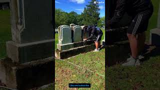 Headstone Cleaning in Ohio [upl. by Asus]