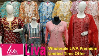 Branded Liva Kurtis  Unbelievable Price Of Kurtis  Limited Time Offer  Delhi [upl. by Ahsieket281]