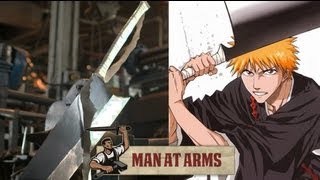 Ichigos Zangetsu Sword Bleach  MAN AT ARMS [upl. by Wally224]