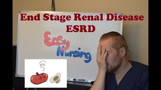 End Stage Renal Disease ESRD  NCLEX Review [upl. by Kcirdot]