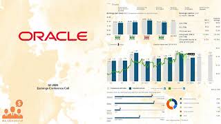 ORCL Oracle Q1 2025 Earnings Conference Call [upl. by Haleemak201]