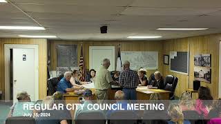 07 15 24 Regular City Council Meeting [upl. by Caughey]