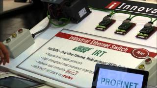 Innovasic presents their fido5000 PROFINET Ethernet switch [upl. by Anyak]