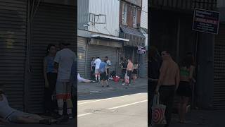 KENSINGTON ZOMBIES IN 100HEAT 🔥youtubeshorts philadelphia shorts viral trending trump sad [upl. by Fennie]