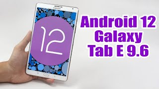 Install Android 12 on Galaxy Tab E 96 LineageOS 191  How to Guide [upl. by Anileuqcaj]