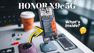 Looking INSIDE the HONOR X9C 5G What Makes it So Strong 🤔 [upl. by Tacy]