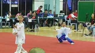 Primary School Wushu Championship 2018  Junior Girls 太极拳 1st Place [upl. by Hbahsur456]