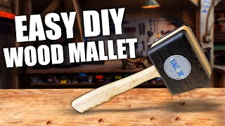 Fallen Officers Tribute Mallet  How to Make a Wooden Mallet [upl. by Tiffie]