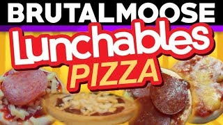 Lunchables Pizza  Foods Reviews  brutalmoose [upl. by Alexandr]