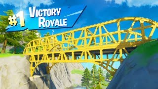 Fortnite But Staying on The Bridge All Game 🌉 [upl. by Yllen583]