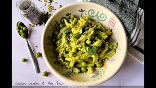 Pesto di piselli e pistacchio ricetta facilissima [upl. by Dnomsed]