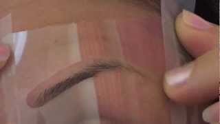 EYEBROWS SOPRACCIGLIA PERFETTE 1  Tutorial STENCIL  Video HD  SUB ITA [upl. by Halford]