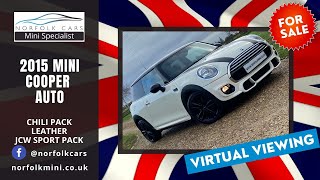 2015 Mini Cooper Automatic with JCW Chili Pack in Pepper white [upl. by Nedmac]