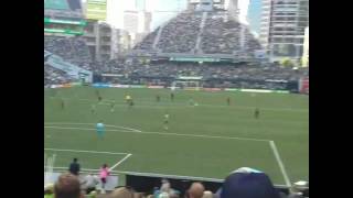 Seattle Sounders chant Come on Seattle [upl. by Eussoj]