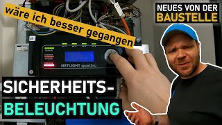 Sicherung fliegt  Display geht plötzlich nicht mehr  Vernetzung Sicherheitsbeleuchtung [upl. by Neeneg561]