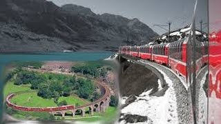 Trenino Rosso del Bernina  Bernina Express  Rhätische Bahn [upl. by Eronaele]