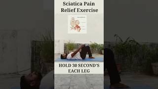 Sciatica pain relief exercise  sciatica pain bodypain [upl. by Nitza]