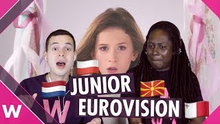 Junior Eurovision 2018 Reaction Macedonia  Poland [upl. by Ynohtnaleahcim829]