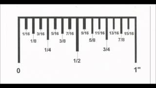 Reading a Tape Measure Easy as 1 2 3 [upl. by Aissert997]