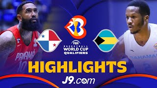 🇵🇦 Panama vs 🇧🇸 Bahamas  J9 Basketball Highlights  FIBAWC 2023 Qualifiers [upl. by Bland]