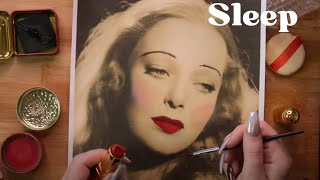 6 Hour Long ASMR VintageStyle Makeup by Bésame [upl. by Nakada]