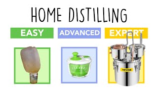 Distilling at home Three ways to make high ABV spirits [upl. by Thais944]