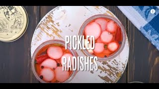 Pickled Radishes Recipe SHORTS [upl. by Burbank]