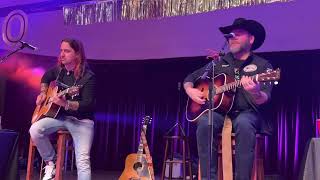 Stoney LaRue Cody Canada amp Mike McClure perform “One Chord Song” amp “Blind Man”  Hangover Ball 2023 [upl. by Allimaj]