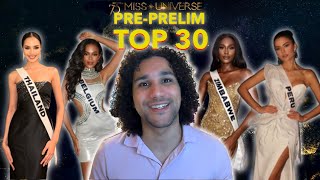 PREPRELIM STANDOUTS TOP 30  Miss Universe 2024 [upl. by Sedlik]