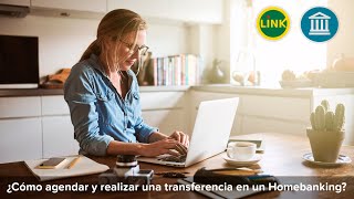 👉 ¿Cómo agendar y realizar una transferencia en un Homebanking 😎💲👍 [upl. by Alitha21]