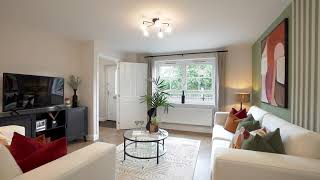 Barratt Homes Mewstone 3 bedroom show home [upl. by Kashden]