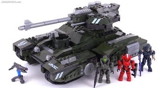 Mega Bloks Halo Scorpions Sting review [upl. by Noicnecsa]