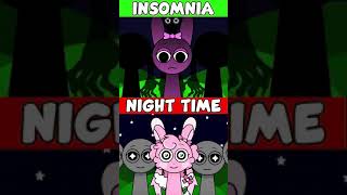 Incredibox Sprunki But Insomnia Version VS Sprunki Night Time Version sprunki incrediboxmix [upl. by Krisha]