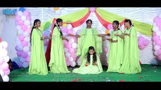 Christmas song  Ningilona oka thara velasane  RevBJMAVictor Gollapalem Semi Christmas [upl. by Ammadas]