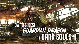 How to Cheese Guardian Dragon in Dark Souls 2 2023 Update  Easy Kill [upl. by Atsirt]